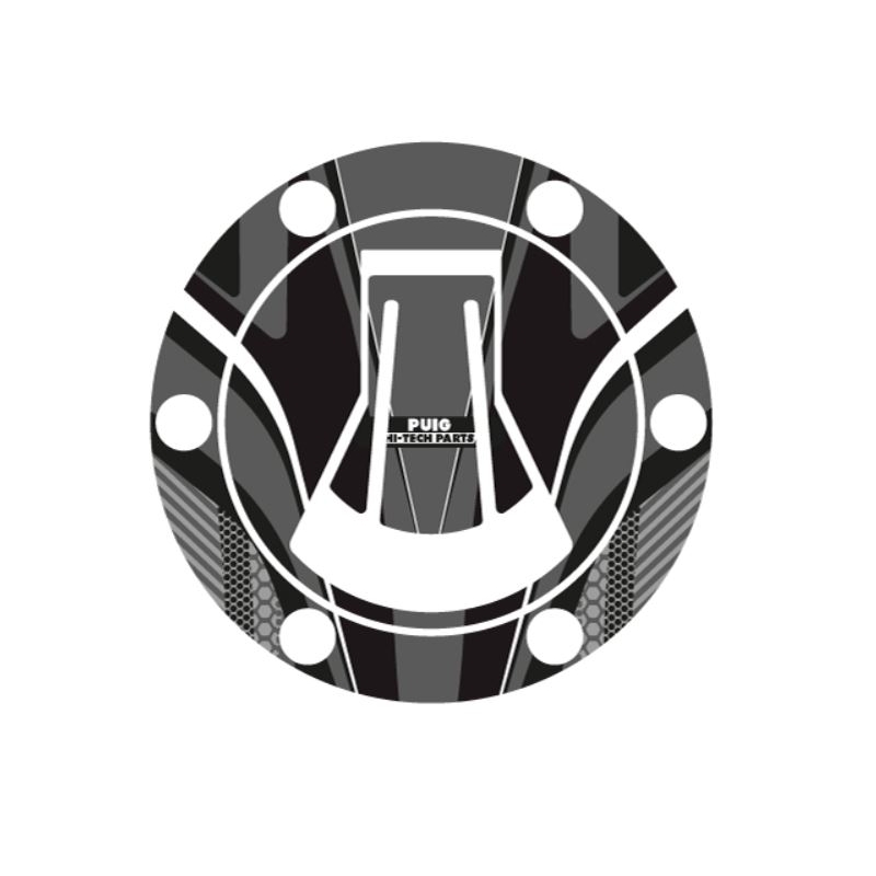 Fuel cap cover PUIG RADIKAL grey