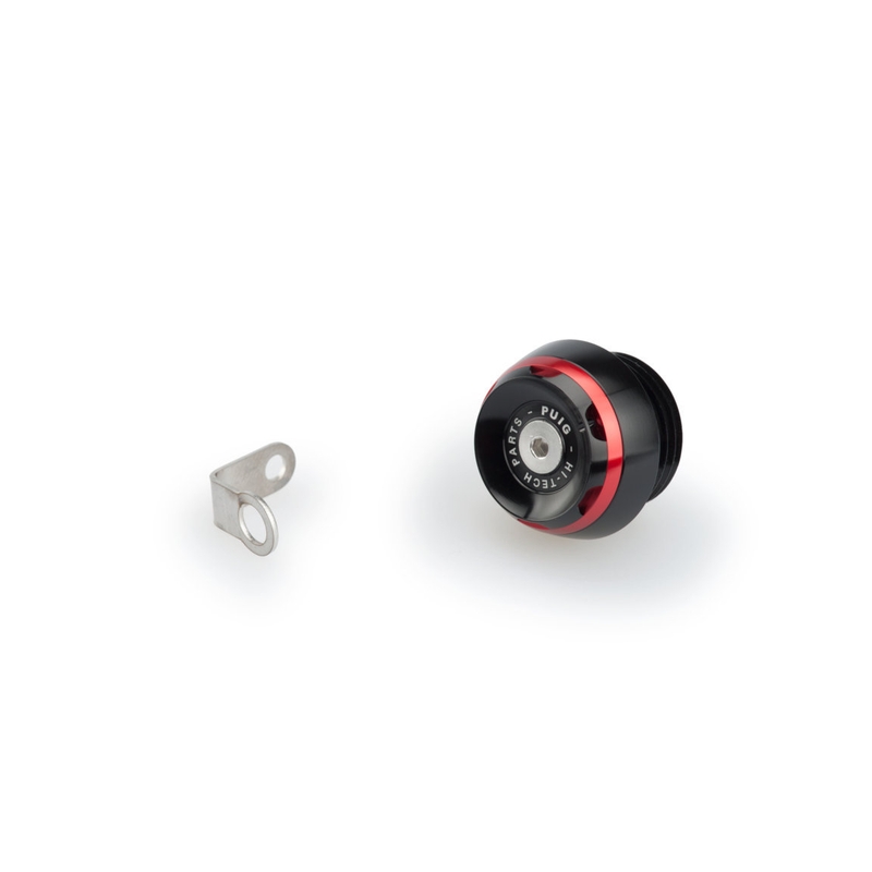 Plug oil cap PUIG TRACK red