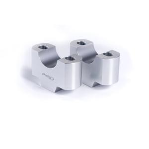 Risers PUIG 3672P silver height 30mm, d 22mm