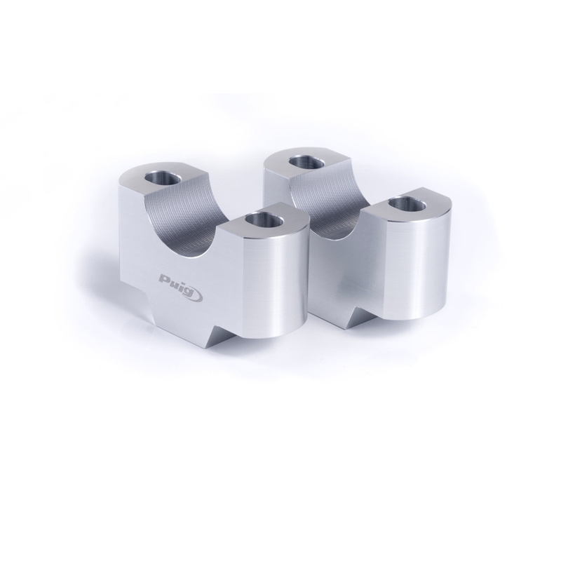 Risers PUIG silver height 30mm, d 22mm