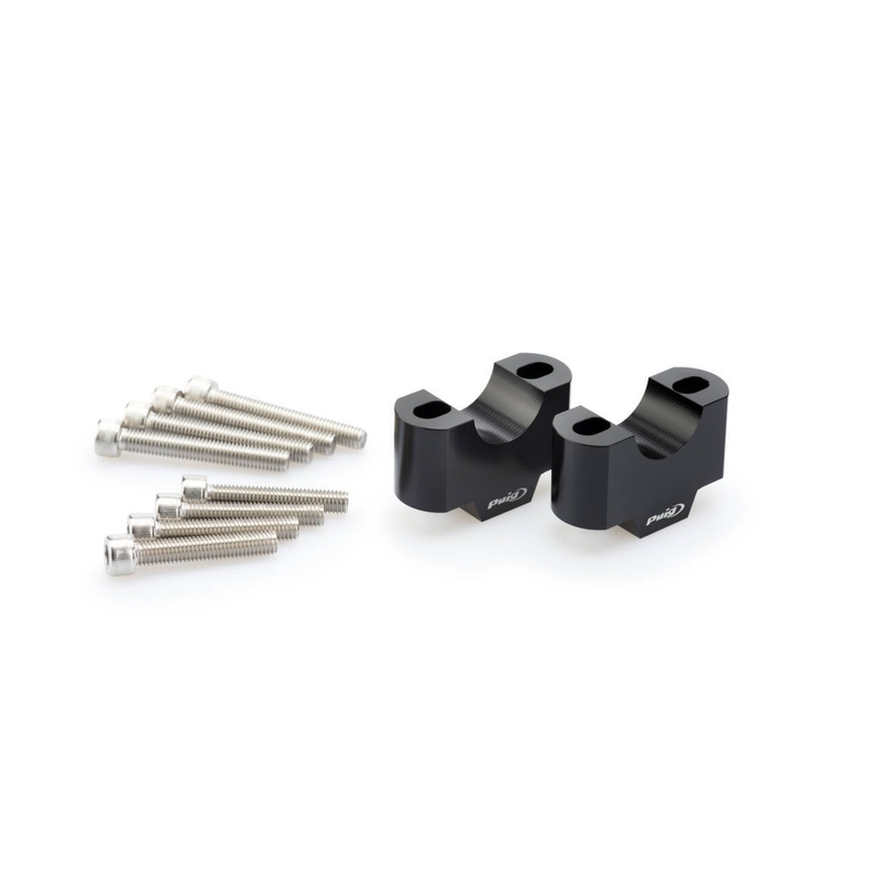 Risers PUIG black height 30mm, d 29mm