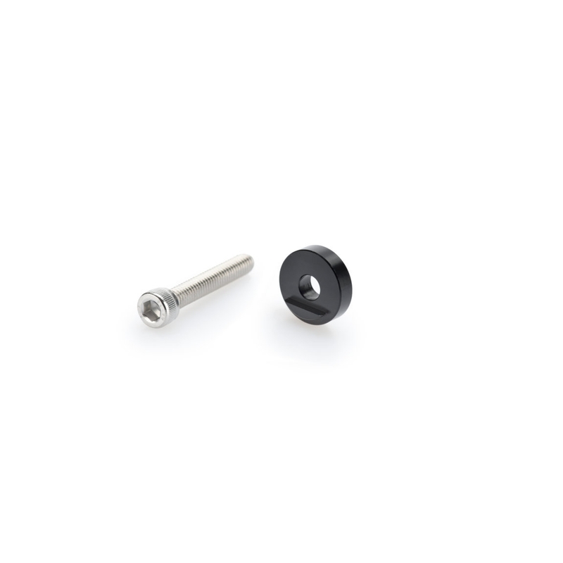 Mirror adaptor PUIG black bar end
