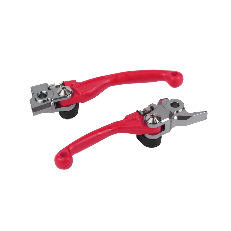 Pivot lever set POLISPORT red