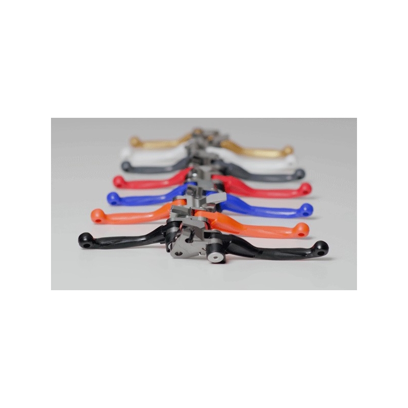 Pivot lever set POLISPORT orange