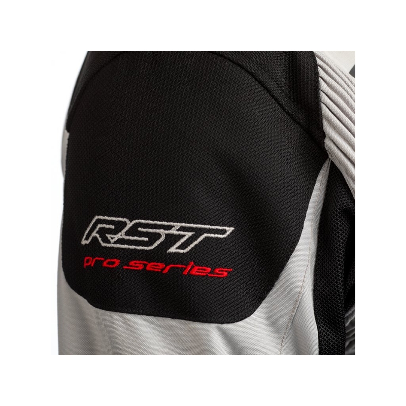 Kurtka motocyklowa RST Pro Series Ventilator-X CE srebrno-czarna wyprzedaż