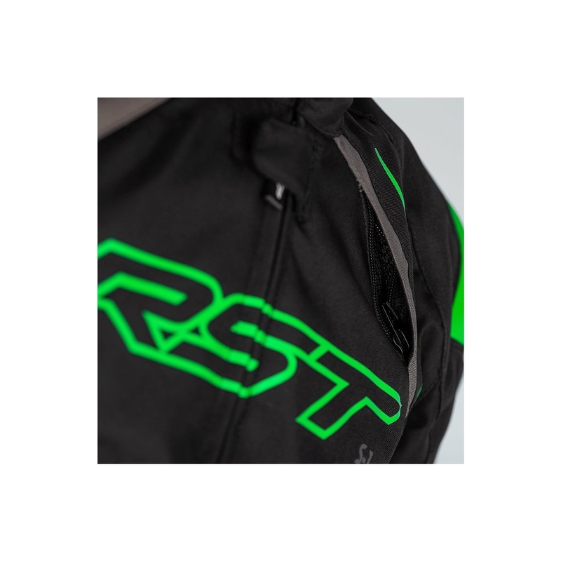 Kurtka motocyklowa RST S-1 CE czarno-szaro-fluo zielona wyprzedaż
