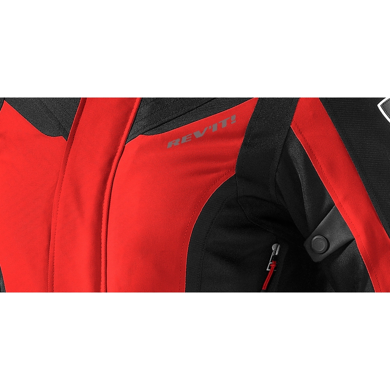 Damska kurtka motocyklowa Revit Voltiac czerwono-czarna wyprzedaż