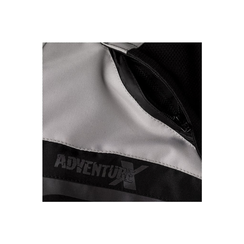 RST Pro Series Adventure-X Airbag Jacket CE black-silver wyprzedaż