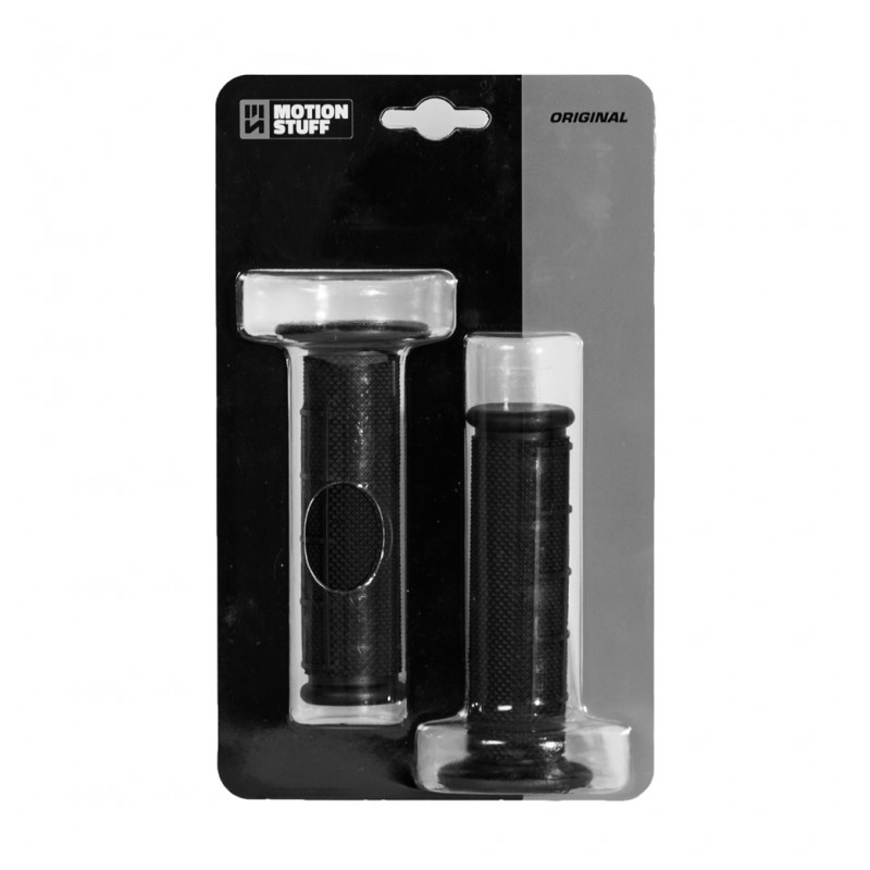 ATV grips MOTION STUFF ORIGINAL Black (half-waffle)