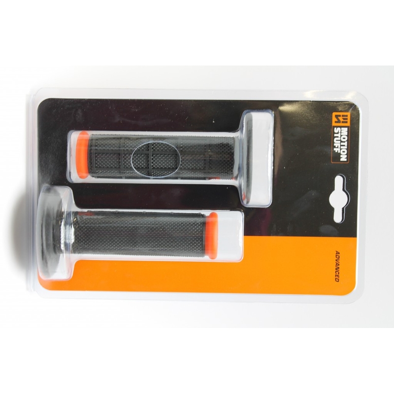 Motocross grips MOTION STUFF ADVANCED Black/Orange