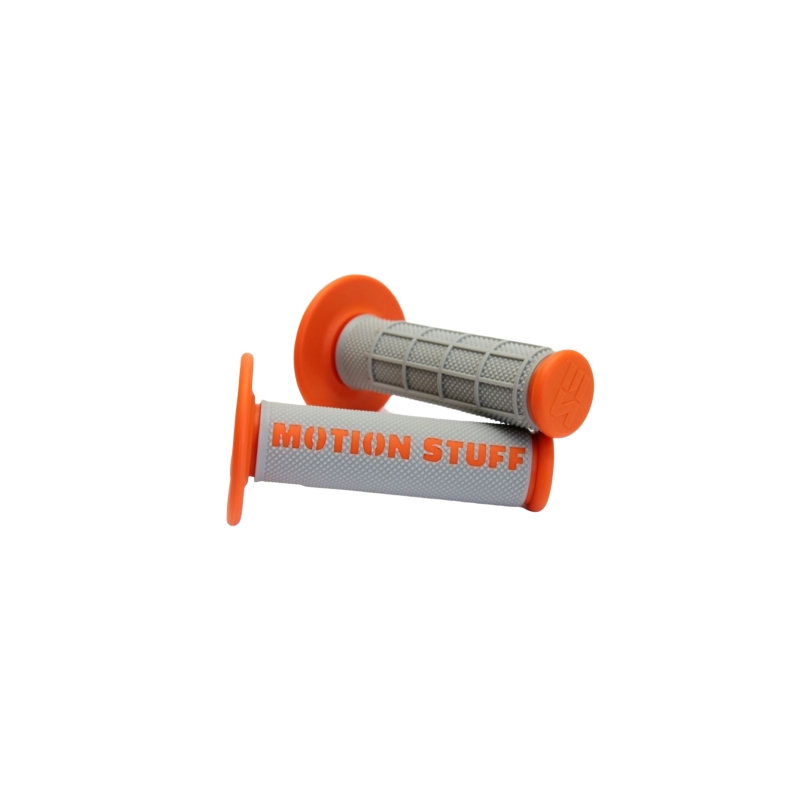 Motocross supersoft grip MOTION STUFF Grey/Orange