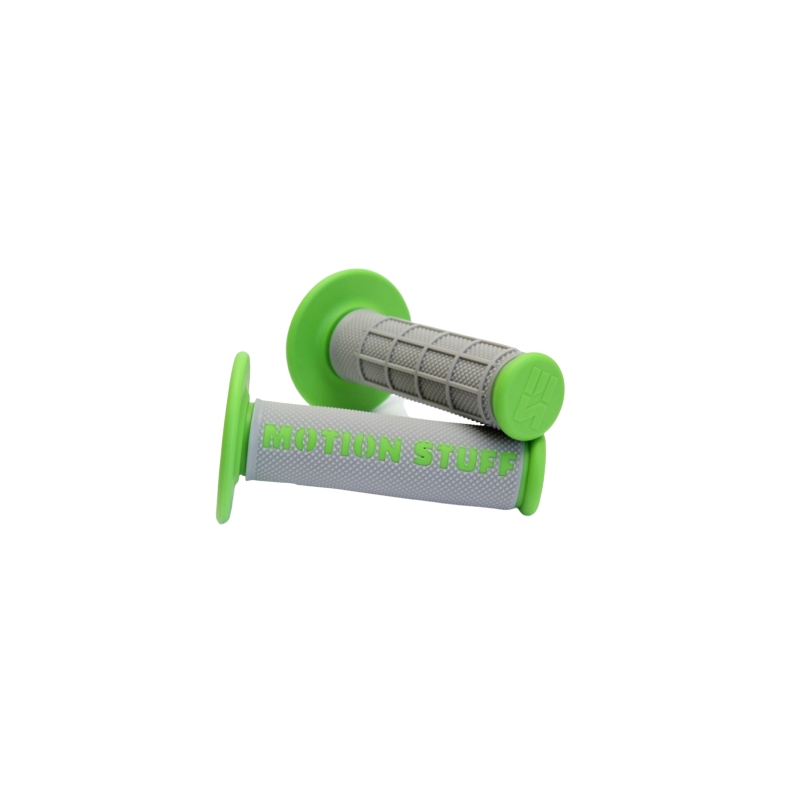 Motocross supersoft grip MOTION STUFF Grey/Green
