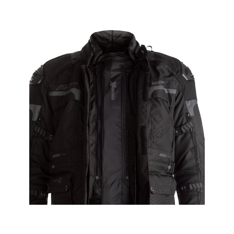 Kurtka motocyklowa RST Pro Series Adventure-X CE czarna wyprzedaż
