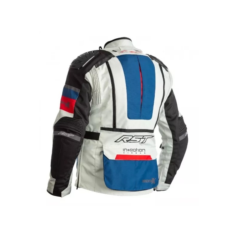 Poduszka powietrzna RST Pro Series Adventure-X Airbag CE biało-czerwono-niebieska wyprzedaż