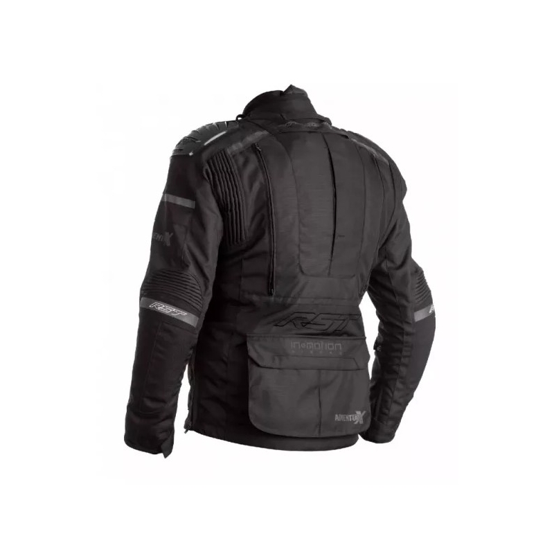 Kurtka z poduszką powietrzną RST Pro Series Adventure-X Airbag CE czarno-szara wyprzedaż