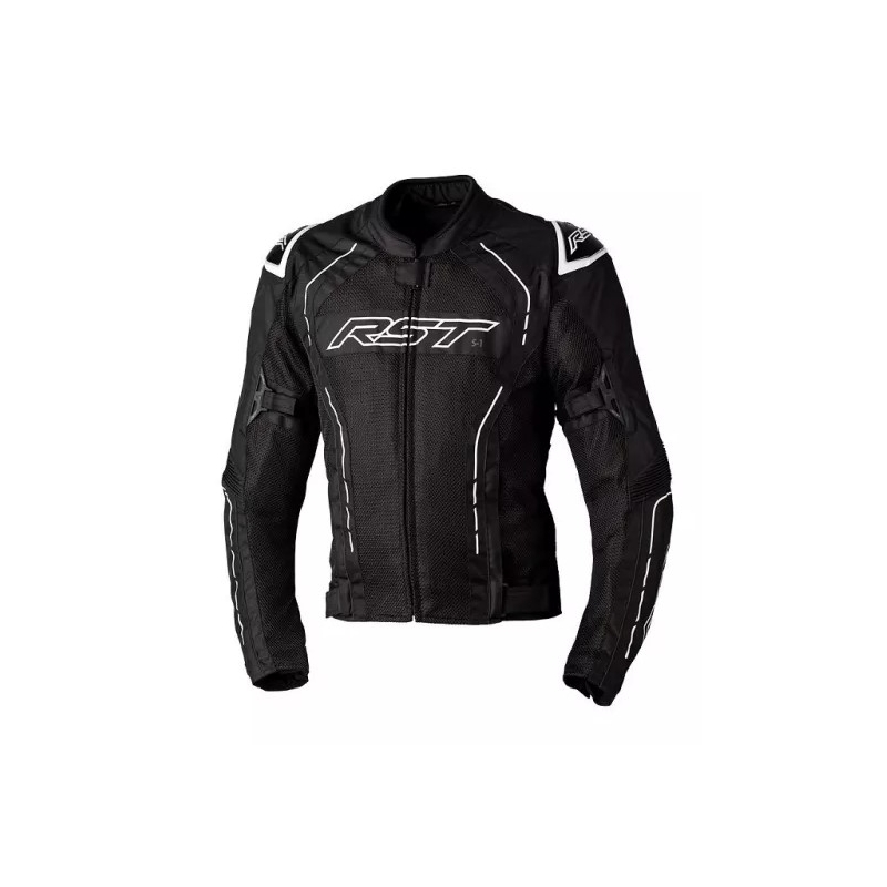 Kurtka motocyklowa RST S1 MESH CE czarno-biała wyprzedaż