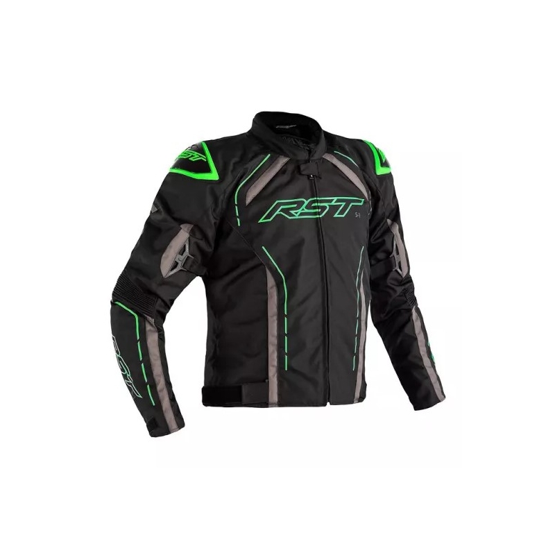Kurtka motocyklowa RST S-1 CE czarno-szaro-fluo zielona wyprzedaż