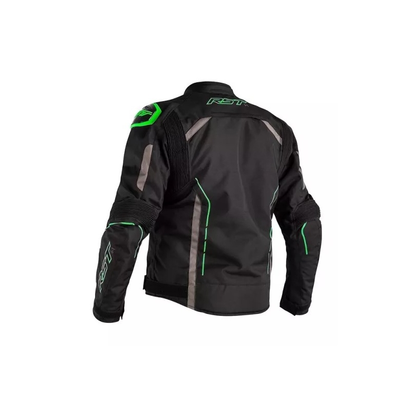 Kurtka motocyklowa RST S-1 CE czarno-szaro-fluo zielona wyprzedaż