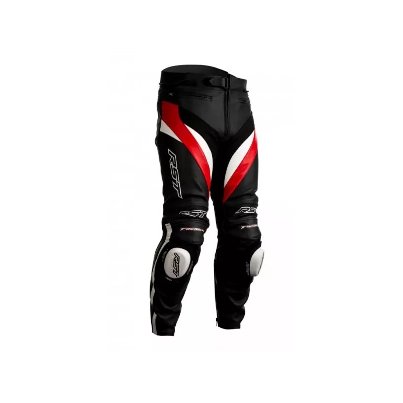 RST Tractech Evo 4 CE Spodnie motocyklowe czarne, białe i czerwone wyprzedaż