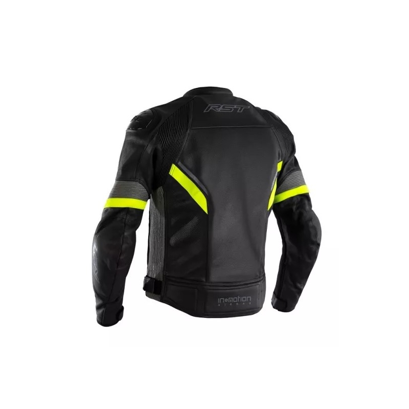 Kurtka motocyklowa RST Sabre Airbag CE czarno-fluo żółta wyprzedaż
