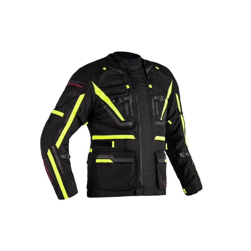 Kurtka z poduszką powietrzną RST Pro Series Paragon 6 Airbag CE czarno-fluo żółta wyprzedaż