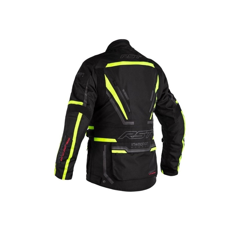 Kurtka z poduszką powietrzną RST Pro Series Paragon 6 Airbag CE czarno-fluo żółta wyprzedaż