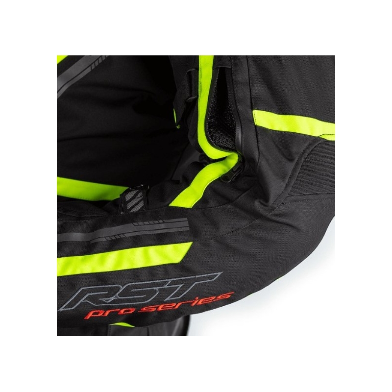 Kurtka z poduszką powietrzną RST Pro Series Paragon 6 Airbag CE czarno-fluo żółta wyprzedaż