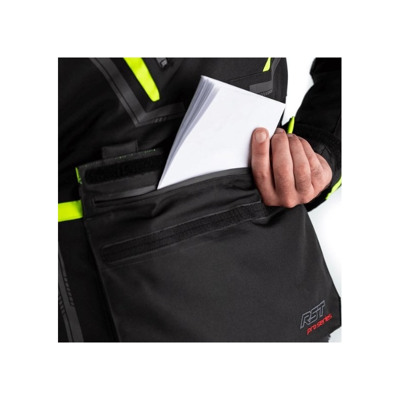 Kurtka z poduszką powietrzną RST Pro Series Paragon 6 Airbag CE czarno-fluo żółta wyprzedaż