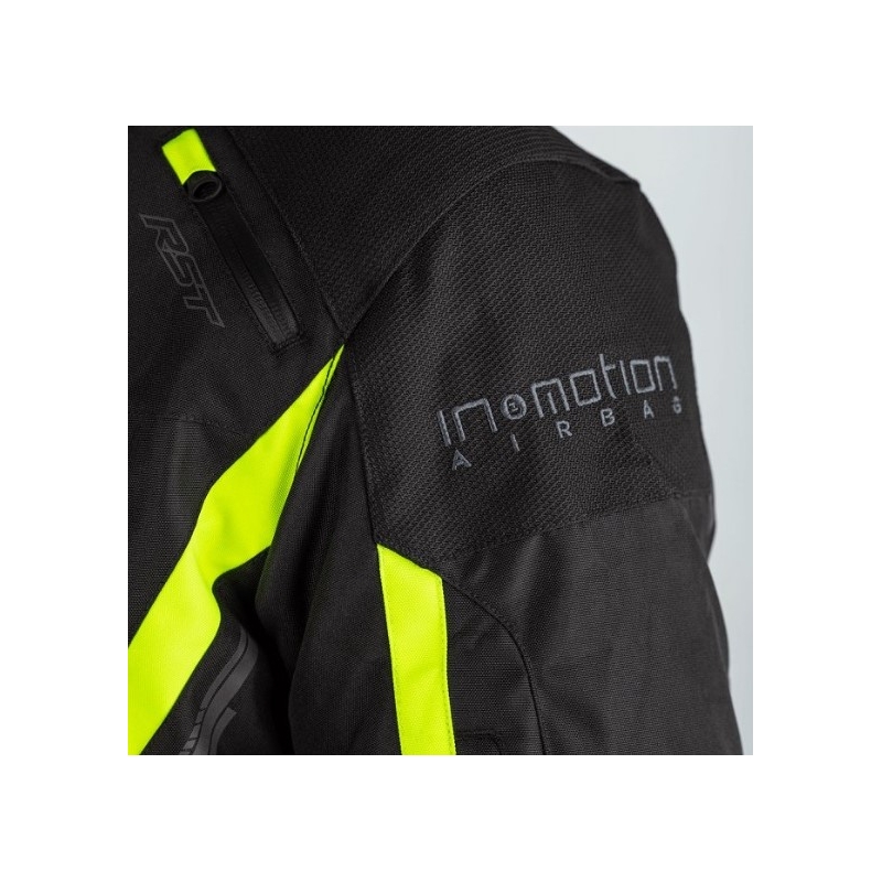 Kurtka z poduszką powietrzną RST Pro Series Paragon 6 Airbag CE czarno-fluo żółta wyprzedaż