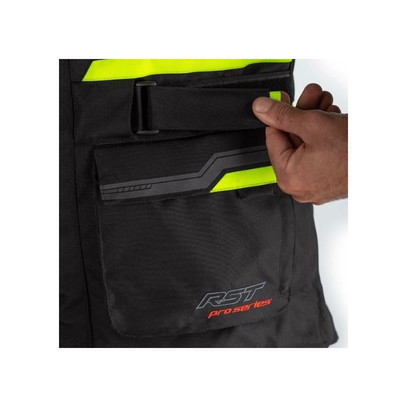 Kurtka z poduszką powietrzną RST Pro Series Paragon 6 Airbag CE czarno-fluo żółta wyprzedaż
