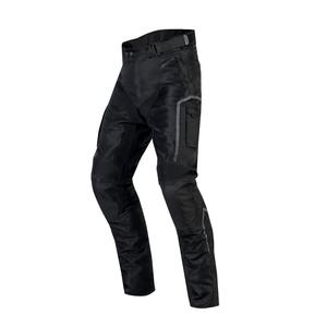 Ozone Flow Black Cropped Motorcycle Pants
