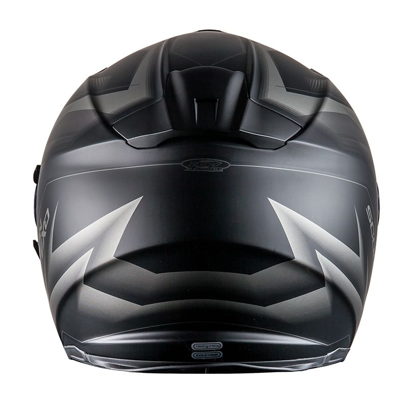 Moto integralny kask Scorpion EXO-510 Air Scale czarno-srebrny wyprzedaż