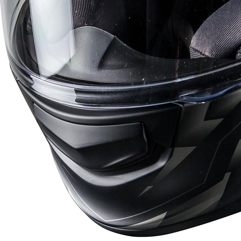 Moto integralny kask Scorpion EXO-510 Air Scale czarno-srebrny wyprzedaż