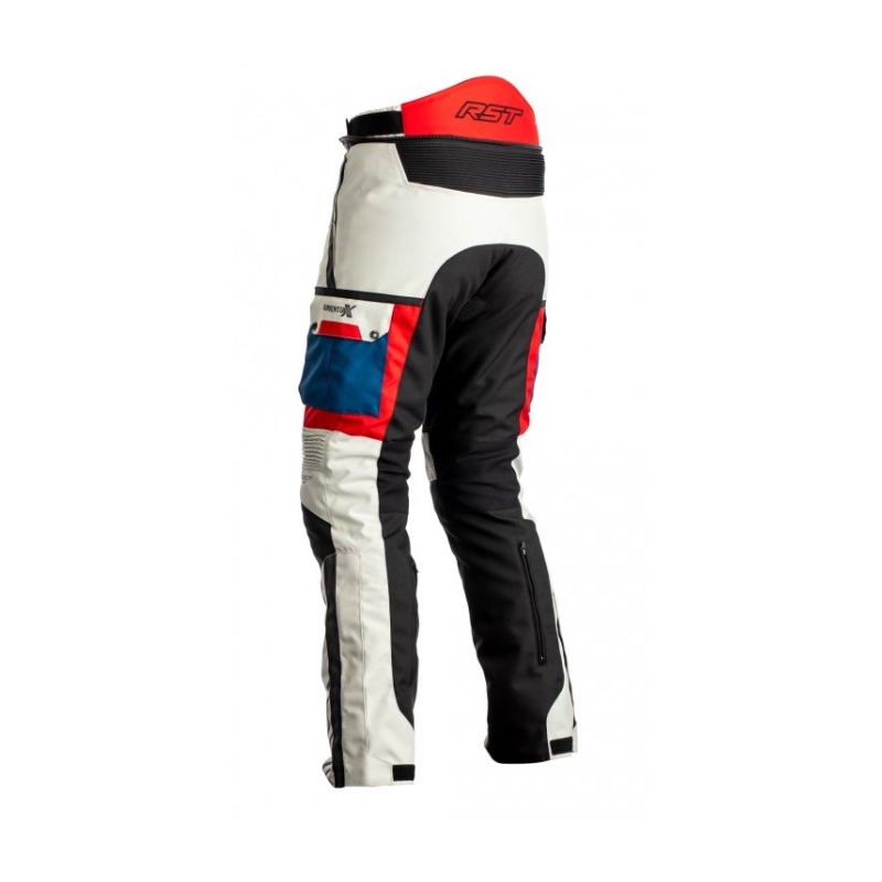 Spodnie motocyklowe RST Pro Series Adventure-X CE Black-Silver-Blue-Red wyprzedaż