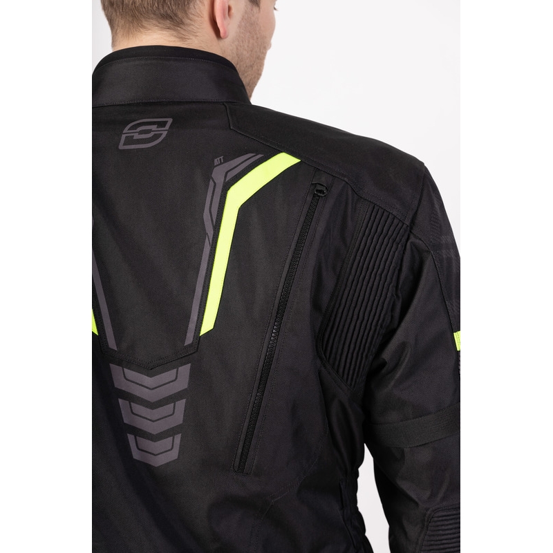Kurtka motocyklowa Ozone Tour III black-anthracite-fluo yellow
