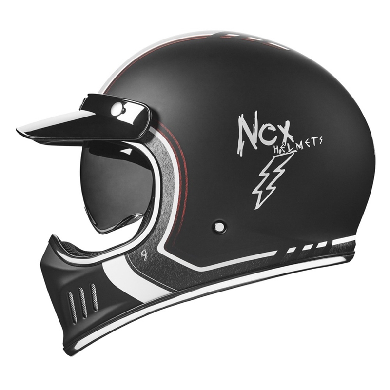 Integralny kask motocyklowy NOX PREMIUM Seventy Nine czarny