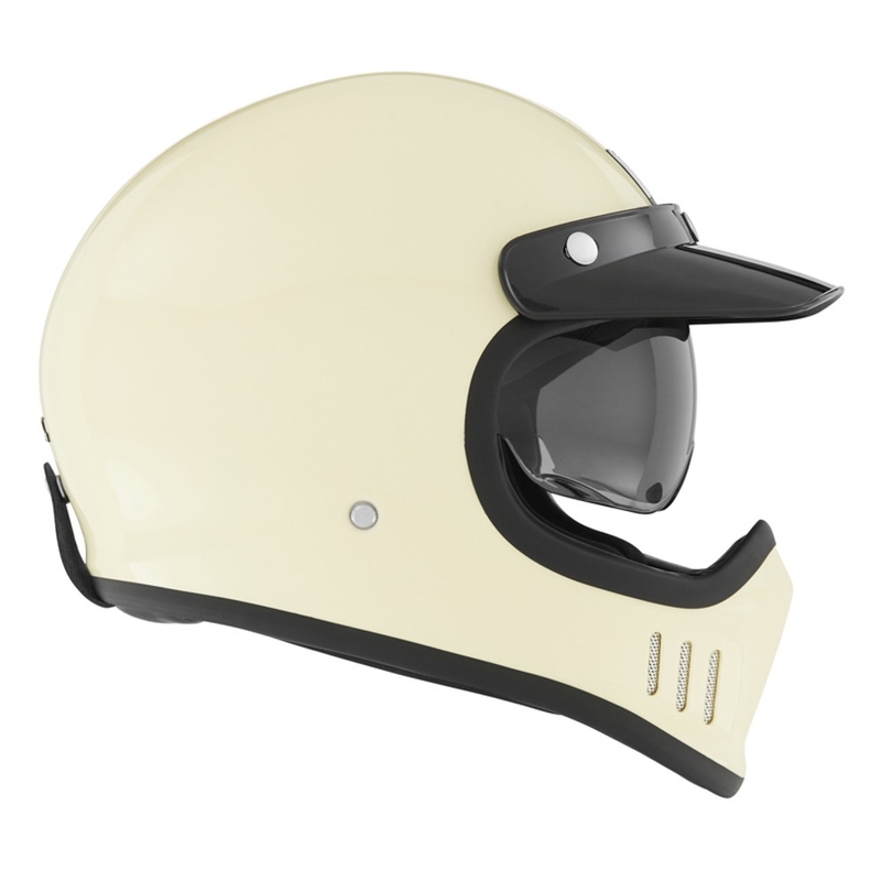 Integralny kask motocyklowy NOX PREMIUM Seventy Nine biały