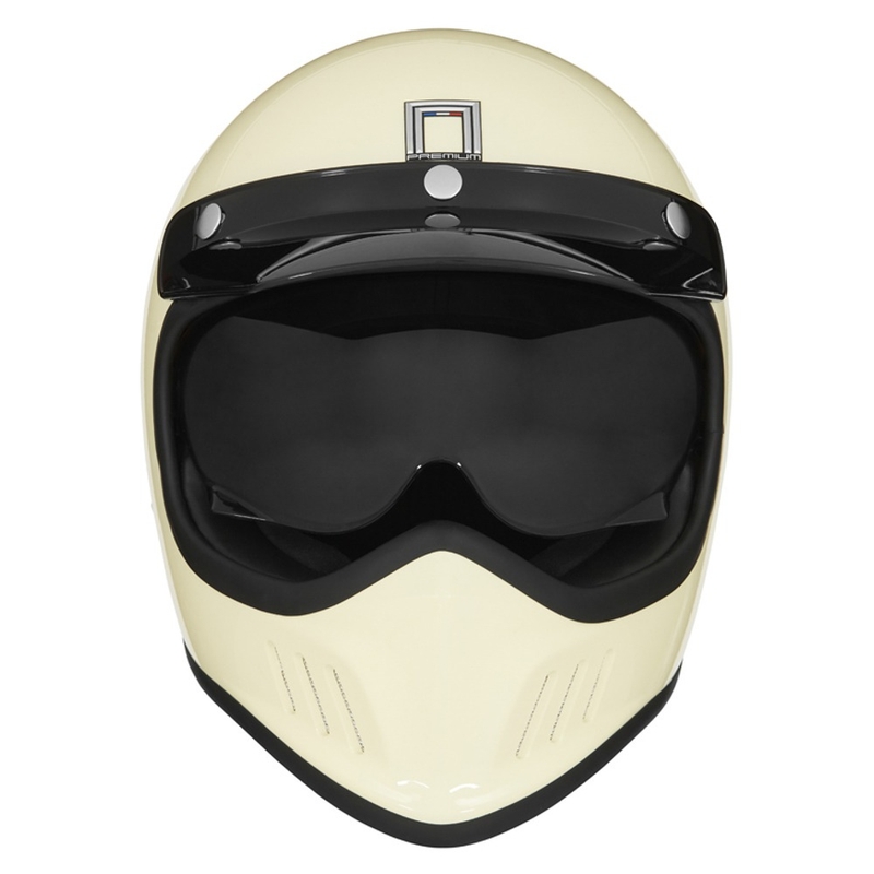 Integralny kask motocyklowy NOX PREMIUM Seventy Nine biały
