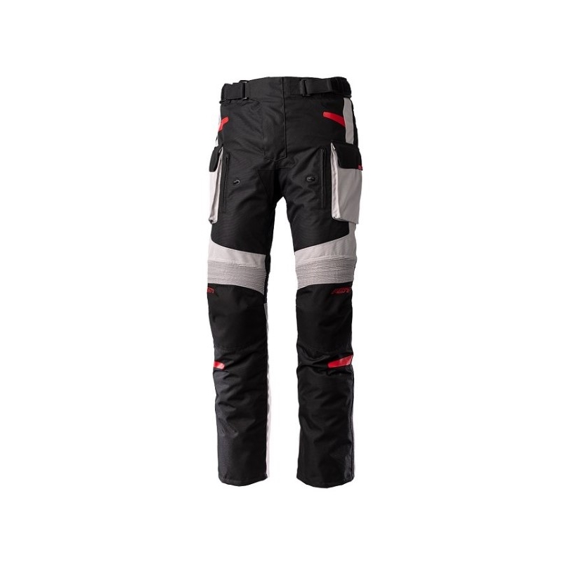 Spodnie motocyklowe RST Endurance CE Black-Silver-Red wyprzedaż