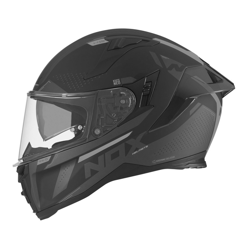 Integralny kask motocyklowy NOX N303-S Neo black wyprzedaż
