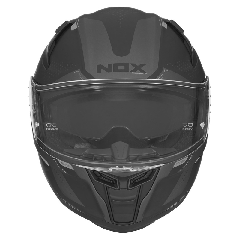 Integralny kask motocyklowy NOX N303-S Neo black wyprzedaż
