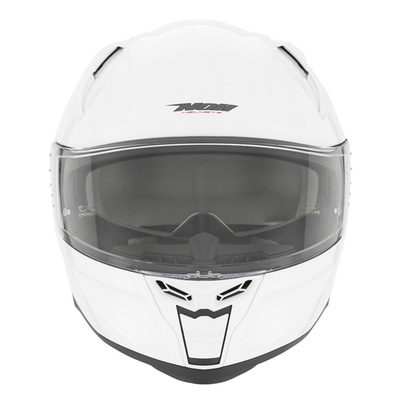 Integralny kask motocyklowy NOX N303-S biały