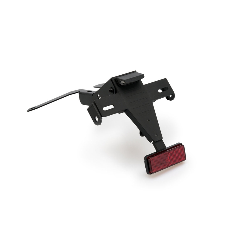 Adjustable license support PUIG black