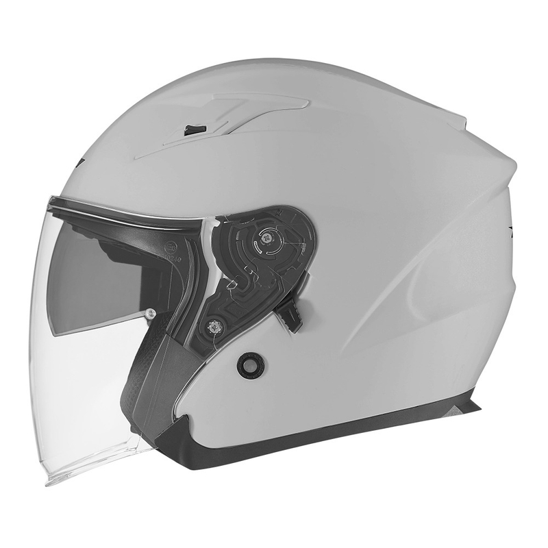Kask motocyklowy otwarty NOX N128 szary