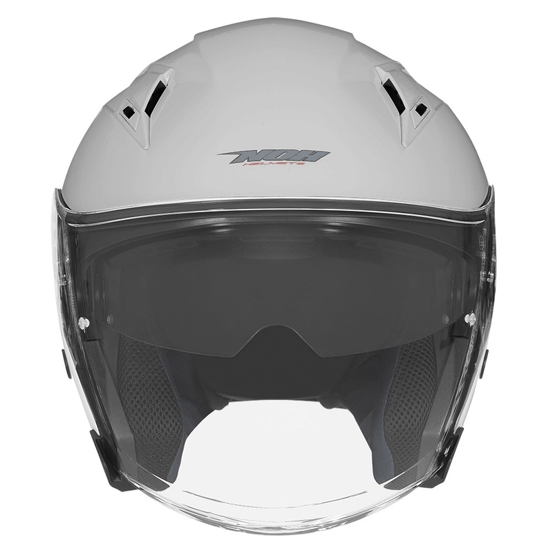 Kask motocyklowy otwarty NOX N128 szary