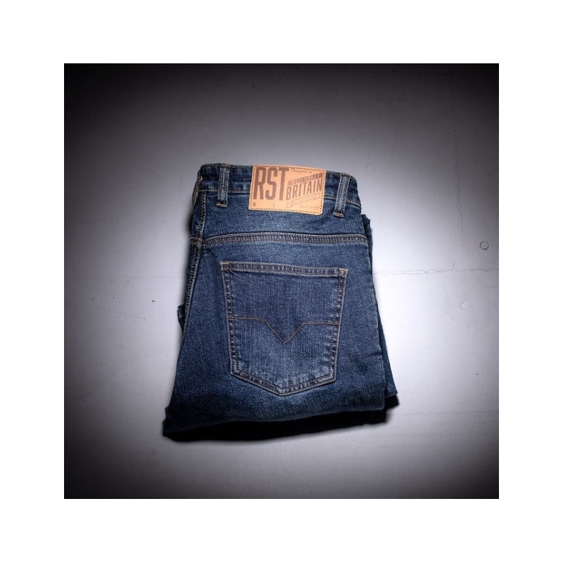 Jeansy motocyklowe RST X Single Layer CE blue wyprzedaż