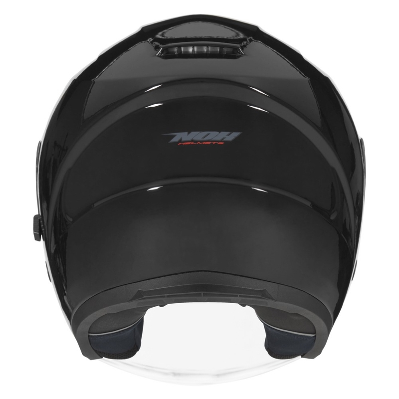 Kask motocyklowy otwarty NOX N128 czarny