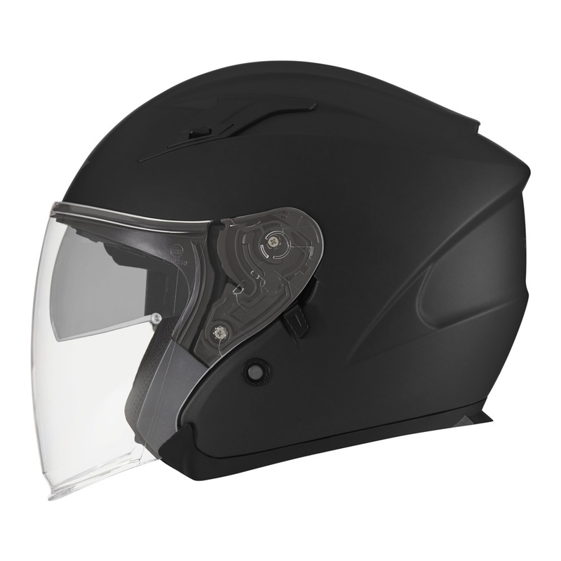 Kask motocyklowy otwarty NOX N128 czarny mat wyprzedaż