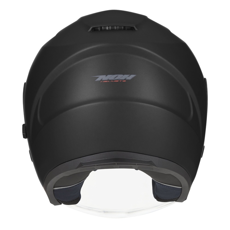 Kask motocyklowy otwarty NOX N128 czarny mat wyprzedaż