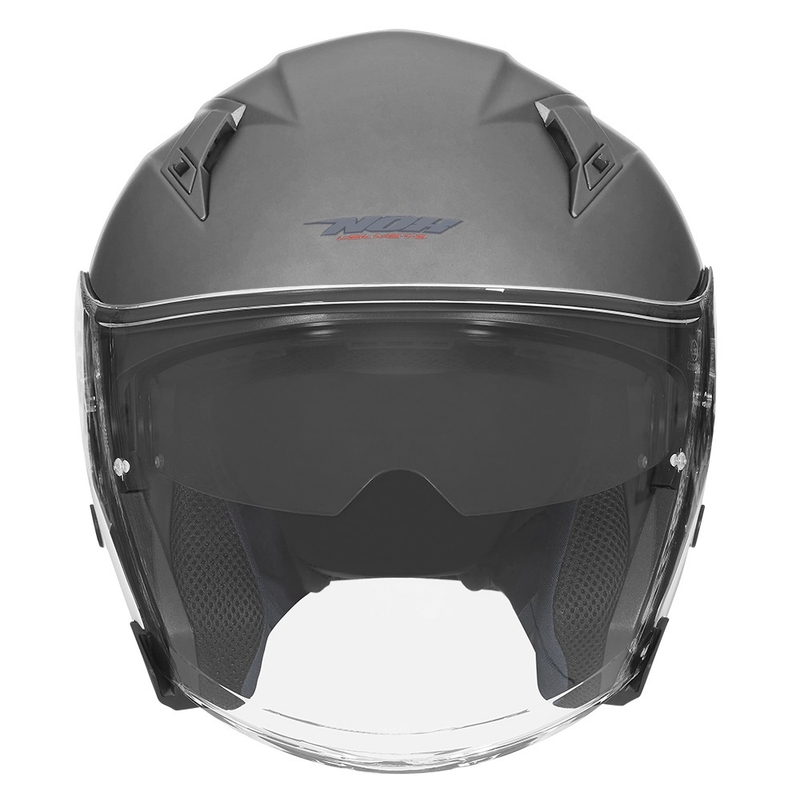 Kask motocyklowy otwarty NOX N128 titanium
